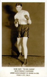 Babe Hunt boxer