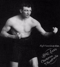 Bill Lang boxer