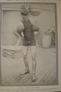 Frank Kirke boxer