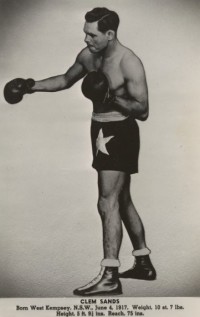 Clem Sands boxer