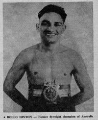 Rollo Ronnie Hinton boxer