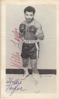 Willie Taylor boxer