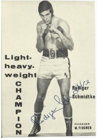 Rudiger Schmidtke boxer