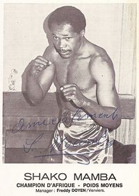 Shako Mamba boxer