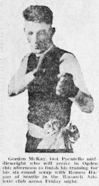 Gordon McKay boxer