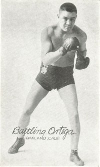 Battling Ortega boxer