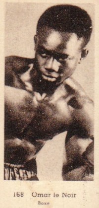 Omar Kid Le Noir boxer