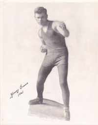 Young Johnny Burns boxer