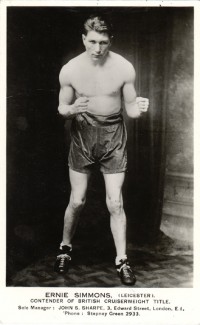 Ernie Simmons boxer