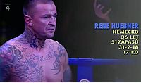 Rene Huebner boxer