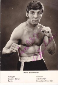 Horst Brinkmeyer boxer