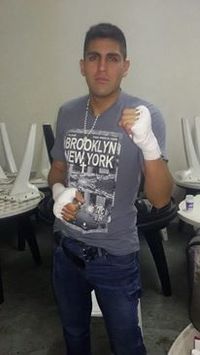 Nicolas Dario Lopez boxer