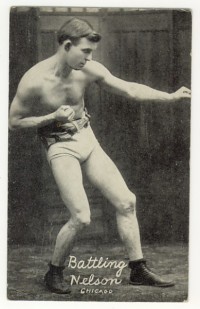 Battling Nelson boxer