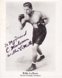 Willie LaMorte boxer