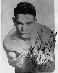 Eddie Peirce boxer